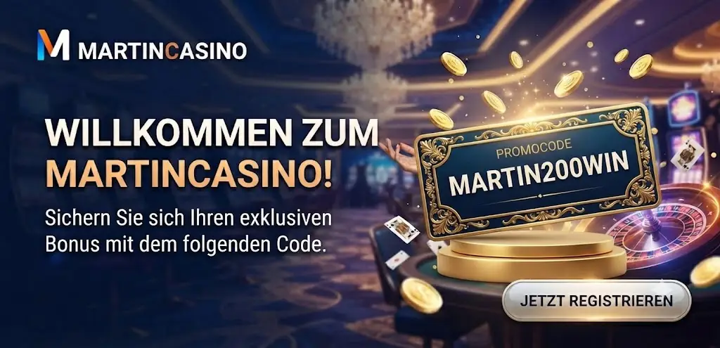 Martin Casino Promo Code Beispiel